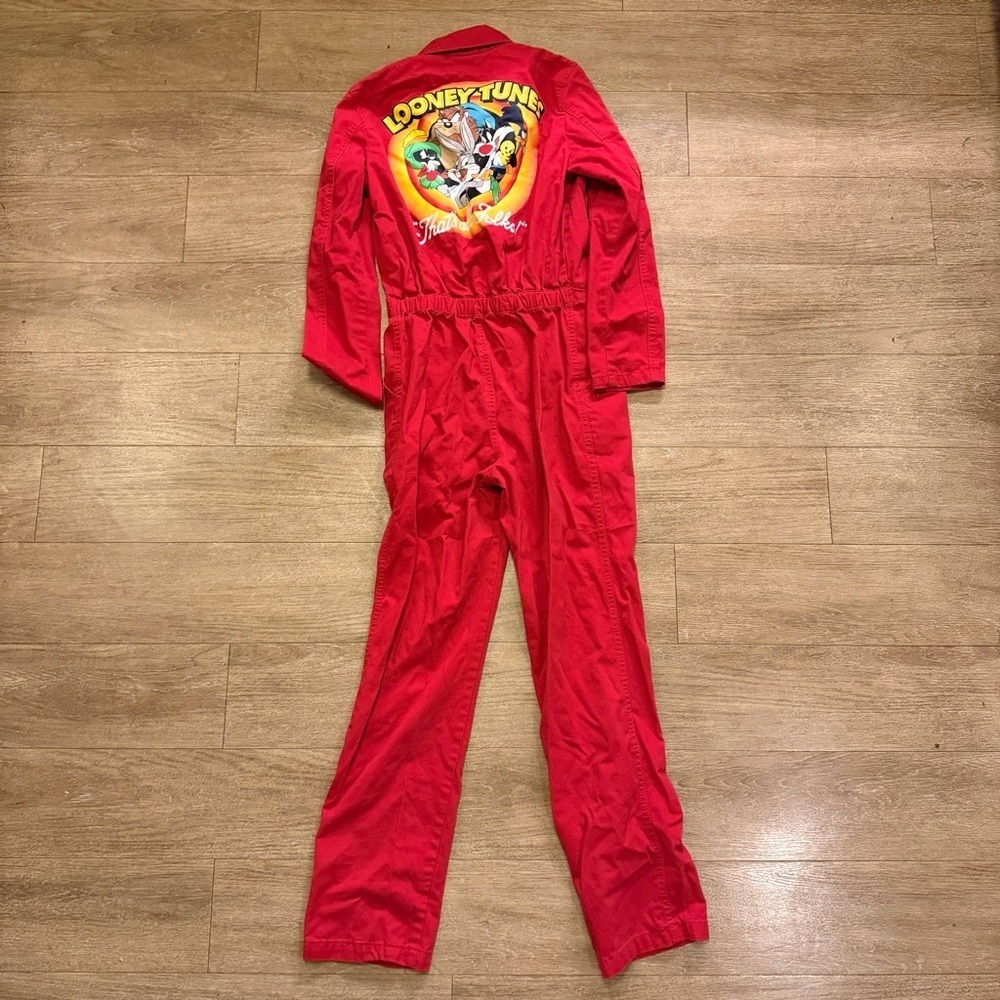 Looney Tunes Red Jumpsuit for Women size small - Picture 4 of 5